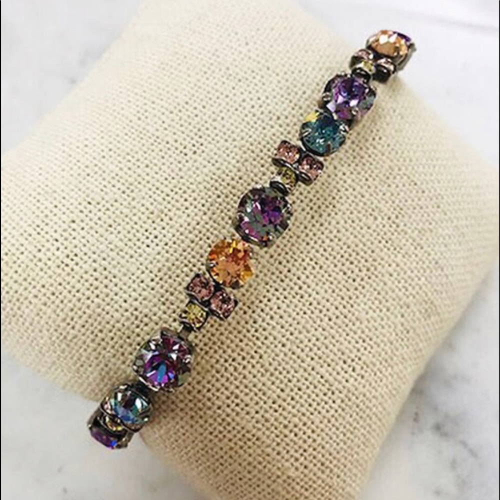 Sorrelli Stunning Pastel Ant.Silver Bracelet,NWT